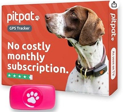 PitPat Dog GPS Tracker - Pink